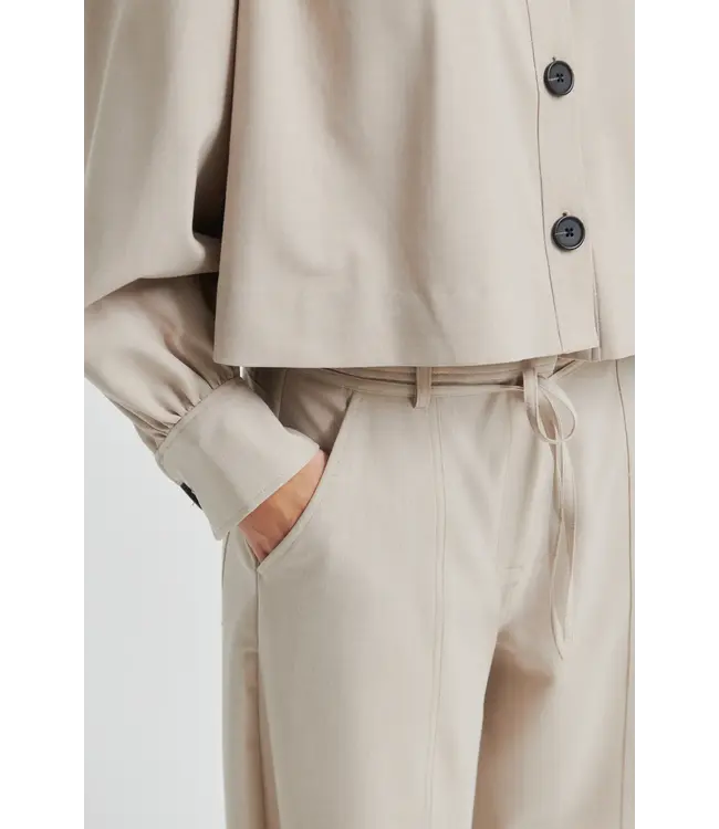 Second Female Second Female Zoie Cargo Trousers  Light Beige Mel