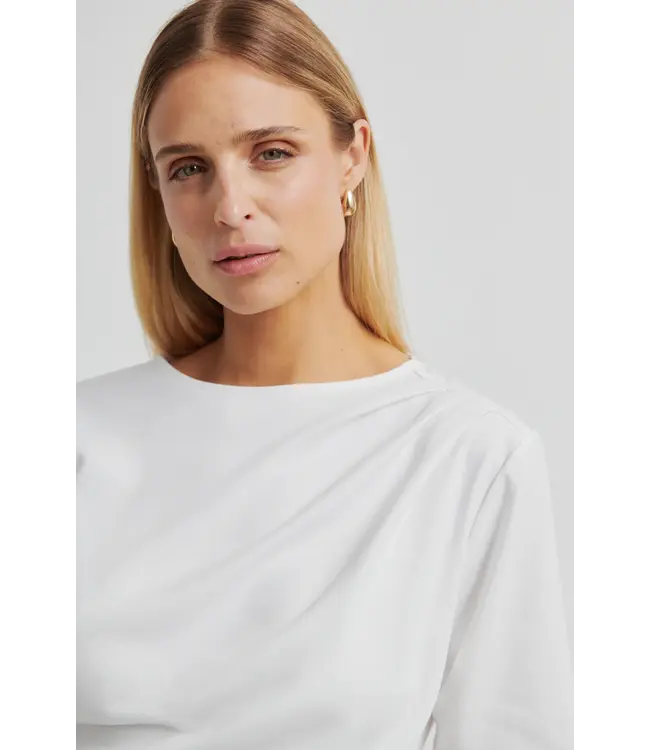Second Female Second Female Ulina Drape Tee White