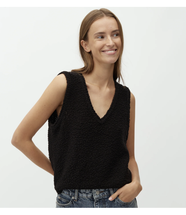 MbyM Mbym Linni Marec V-M Knit Black