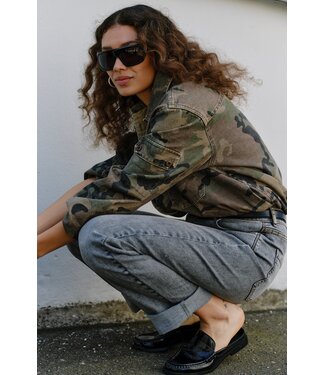 IVY Copenhagen Ivy- Karmey  Festival Jacket Wash Camouflage