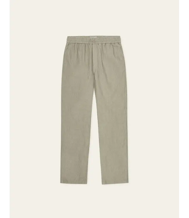 Les Deux Les Deux Patrick Linen Pants Laurel Oak Sand