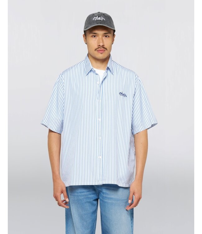Edwin Edwin Toledo Shirt SS  White/blue