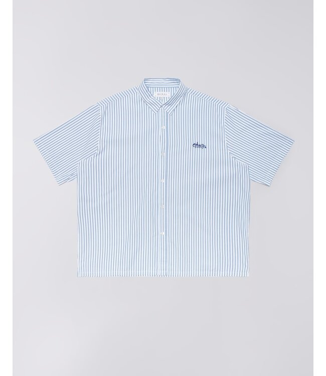 Edwin Edwin Toledo Shirt SS  White/blue