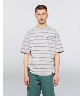 Edwin Edwin Bolton T-shirt  Grey Marl/White