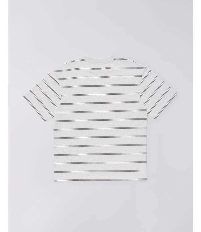 Edwin Edwin Bolton T-shirt  Grey Marl/White