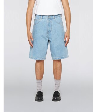 Edwin Edwin Worker Short Blue  Heavy Bleach Wash