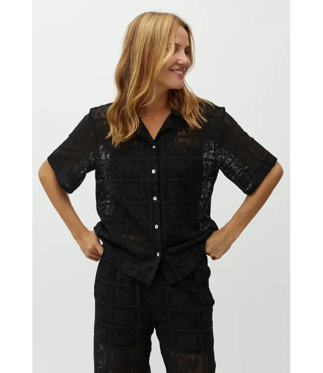 MbyM Mbym Valessa Aruna-M Top Black