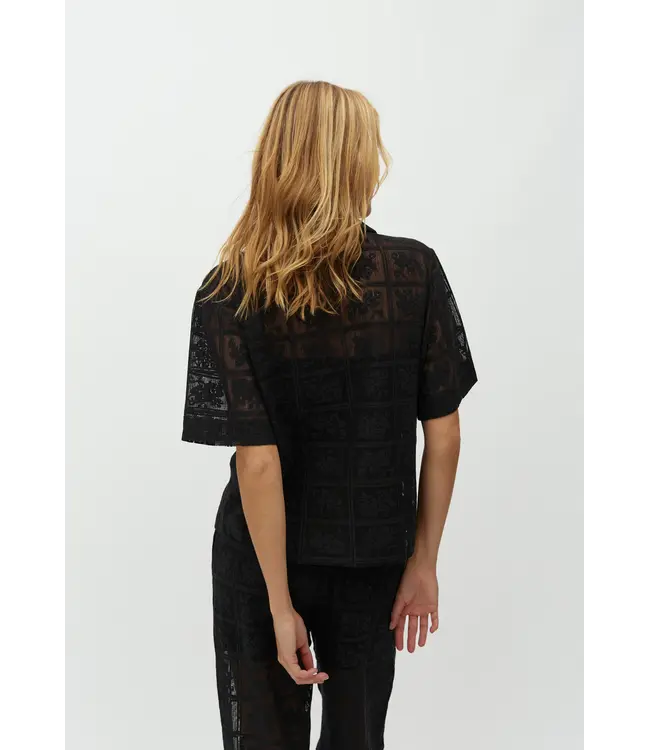 MbyM Mbym Valessa Aruna-M Top Black