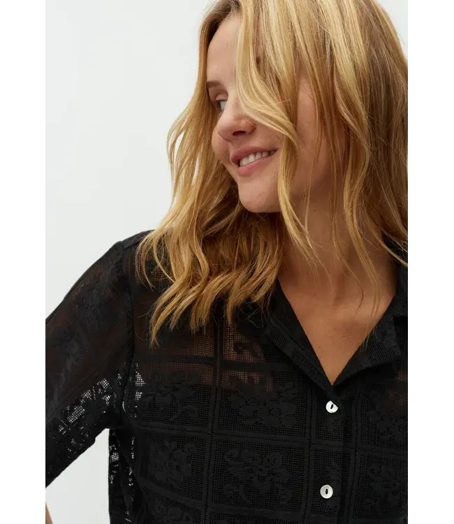 MbyM Mbym Valessa Aruna-M Top Black