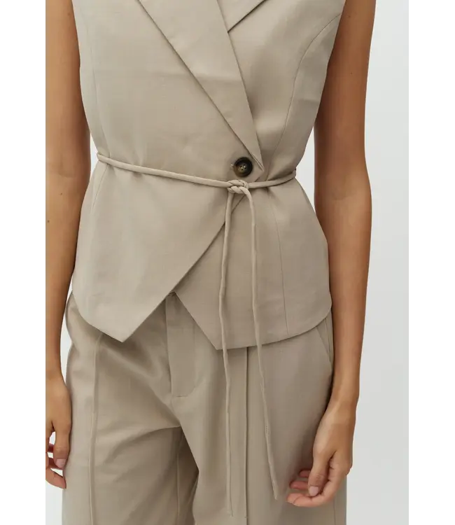 MbyM Mbym Willah Evelora-M Blouse Light Sand