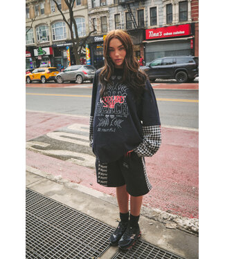 Sabbi Sabbi The Be Happy Gingham Longsleeve Tee