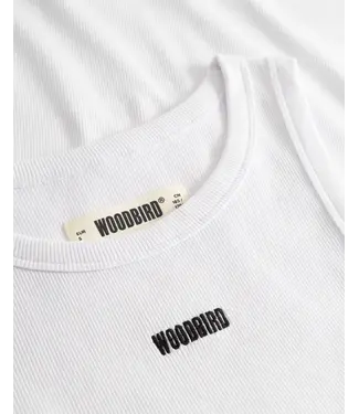 Woodbird Female Woodbird Female Dee Rib Tank Top White