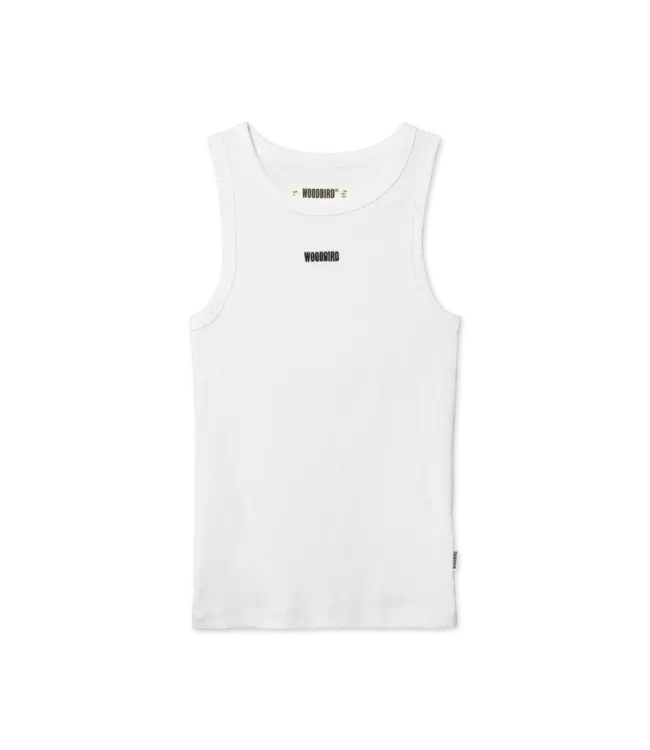 Woodbird Female Woodbird Female Dee Rib Tank Top White