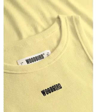 Woodbird Female Woodbird Female Dee Rib Tank Top Wax Yellow