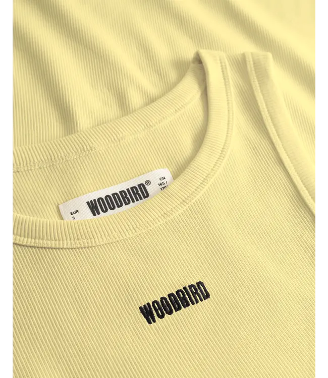 Woodbird Female Woodbird Female Dee Rib Tank Top Wax Yellow