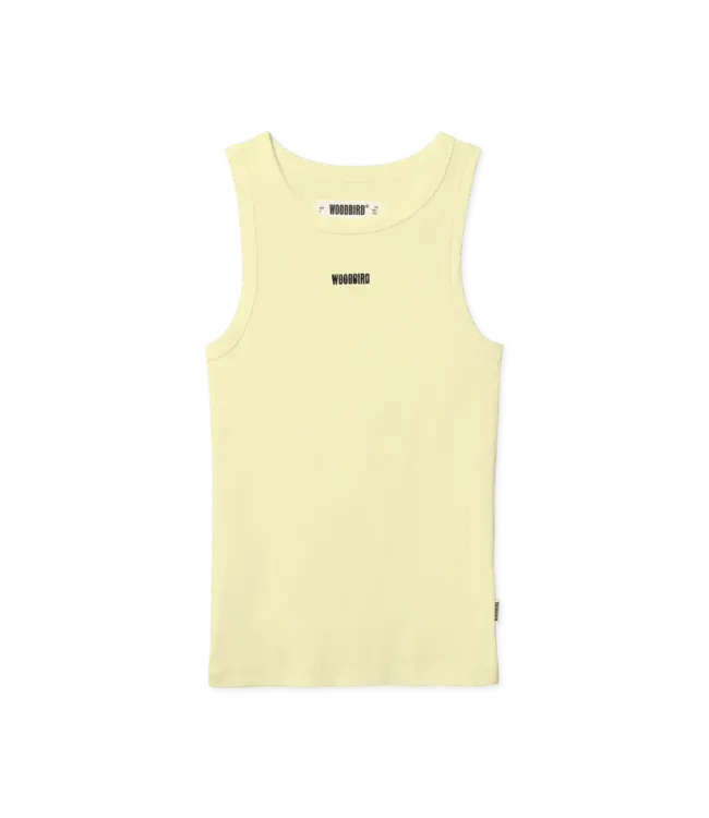 Woodbird Female Woodbird Female Dee Rib Tank Top Wax Yellow