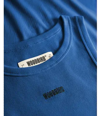 Woodbird Female Woodbird Female Dee Rib tank Top Cobalt Blue