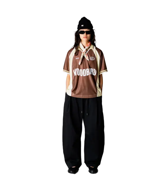 Woodbird Female Woodbird Female  Waka S/S Sports Polo Mid Brown