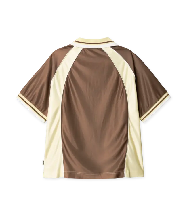 Woodbird Female Woodbird Female  Waka S/S Sports Polo Mid Brown