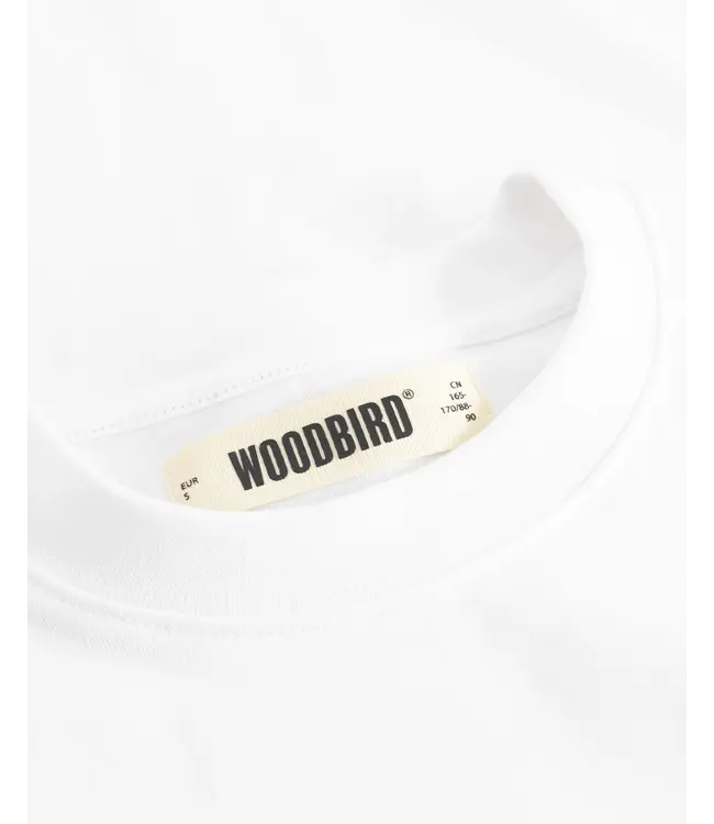Woodbird Female Woodbird Female  Balo Supply Tee White
