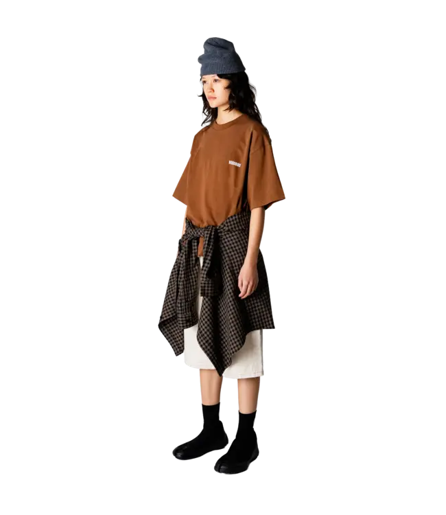 Woodbird Female Woodbird Female Balo Sea Tee Mid Brown