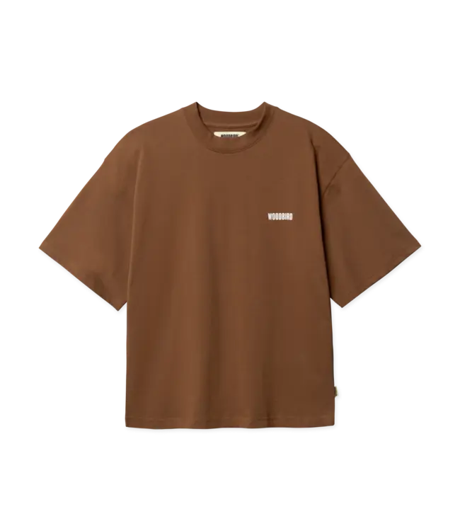 Woodbird Female Woodbird Female Balo Sea Tee Mid Brown