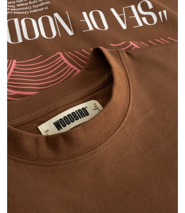 Woodbird Female Woodbird Female Balo Sea Tee Mid Brown