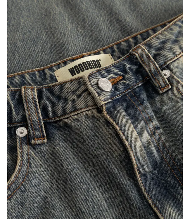 Woodbird Female Woodbird Female Shan Aged Shorts Dark Blue