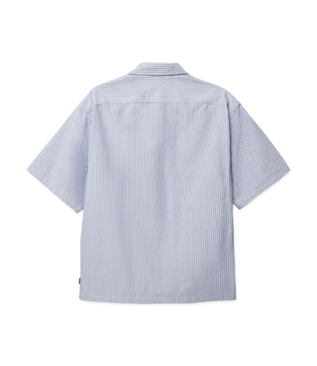 woodbird Woodbird Wang Ox Flower Shirt Light Blue