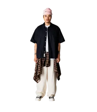 woodbird Woodbird Wang Embroidery Shirt Black