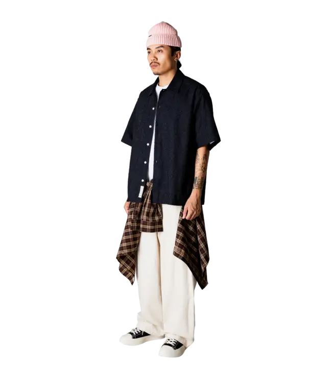 woodbird Woodbird Wang Embroidery Shirt Black