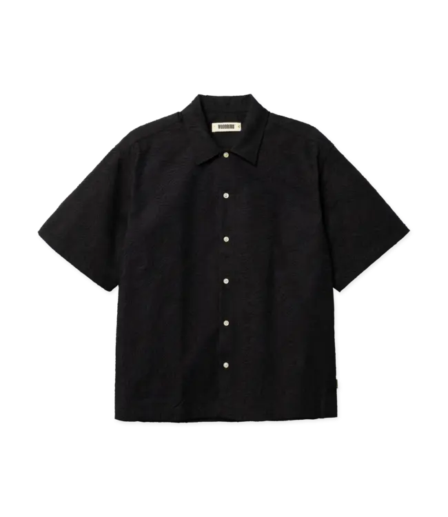 woodbird Woodbird Wang Embroidery Shirt Black