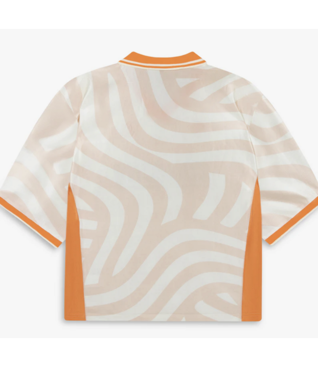 Collectiq Collectiq Wavy Petal Soccer  Jersey Orange