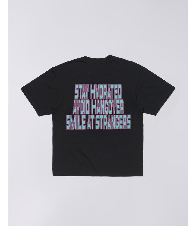 Edwin Edwin Void Hangover T-Shirt  Black Garment Washed