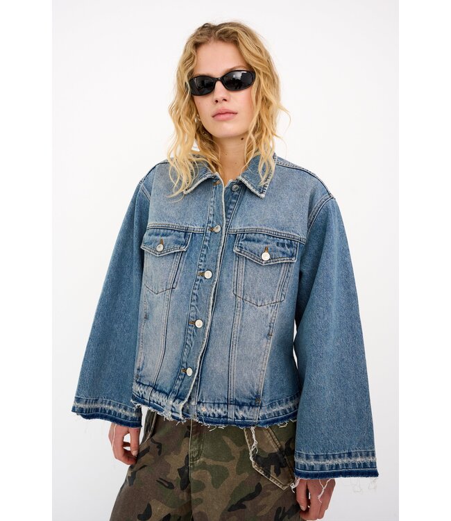 IVY Copenhagen Ivy-Boa Denim Jacket Wash Watford