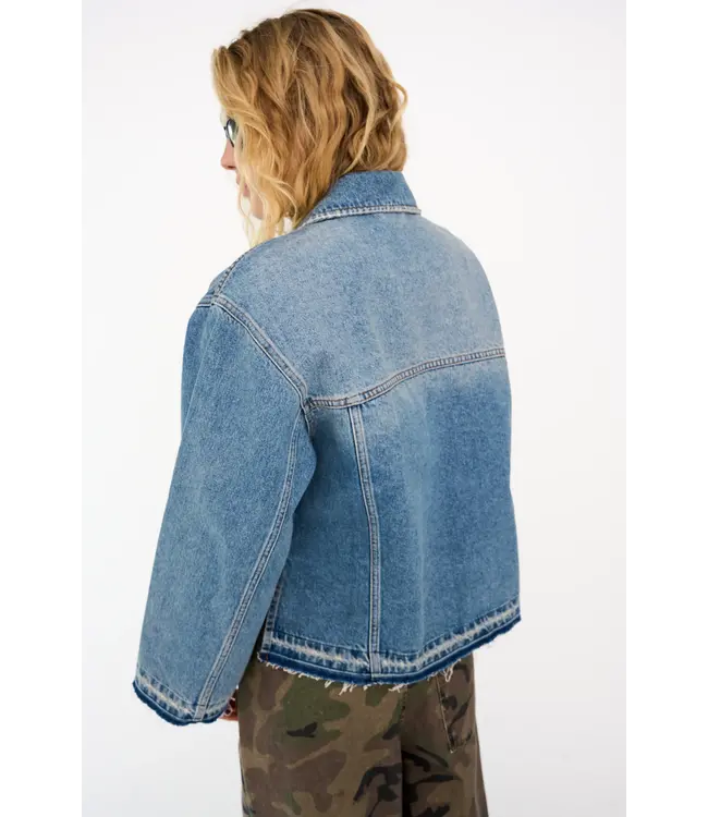 Ivy Ivy-Boa Denim Jacket Wash Watford