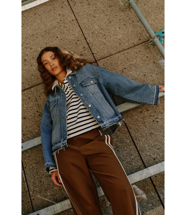 Ivy Ivy-Boa Denim Jacket Wash Watford