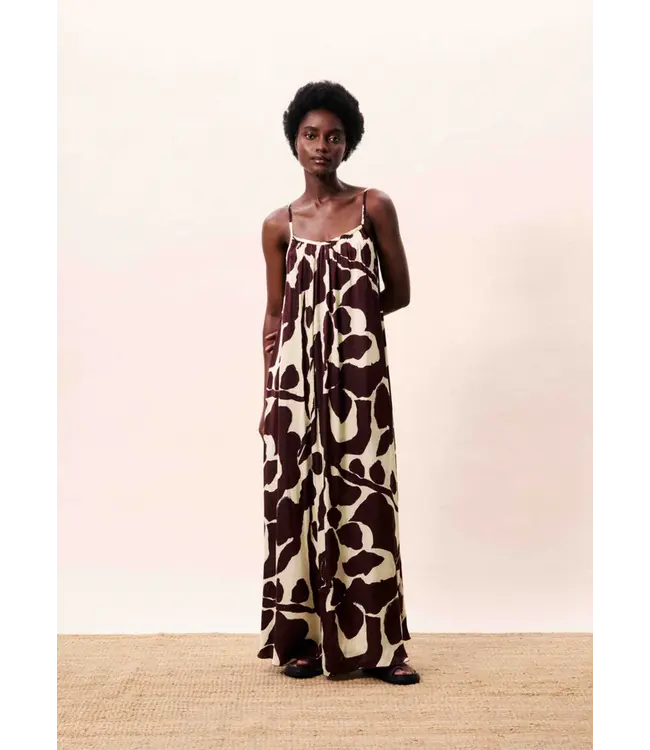 Frnch Frnch Robe Euphrate Marron