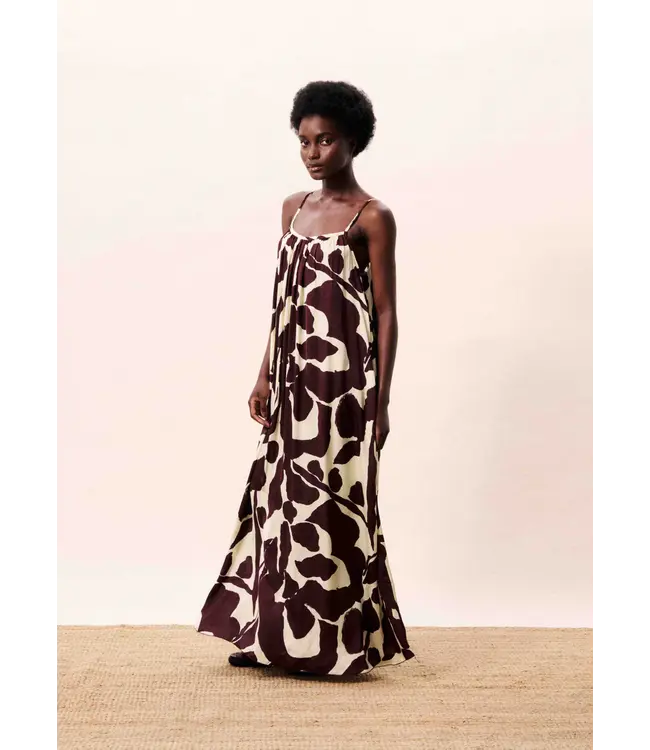 Frnch Frnch Robe Euphrate Marron