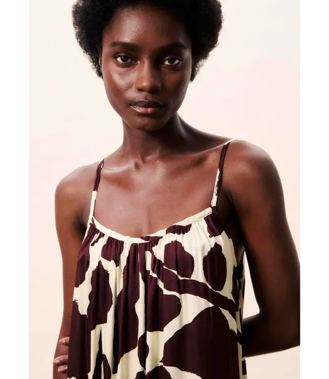 Frnch Frnch Robe Euphrate Marron