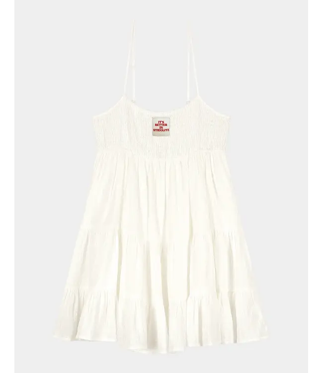 Stieglitz Stieglitz Kezia Short Dress White