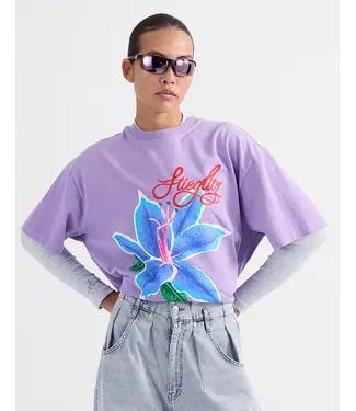 Stieglitz Stieglitz  Claudia Oversized T-shirt Purple