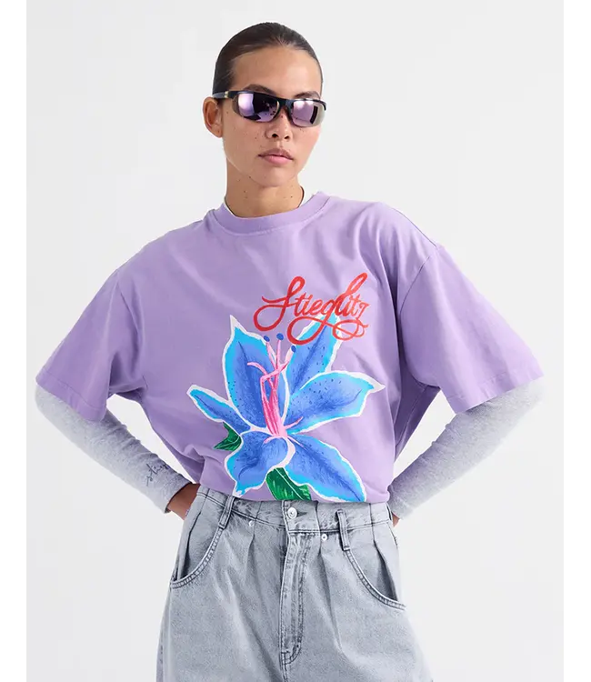 Stieglitz Stieglitz  Claudia Oversized T-shirt Purple