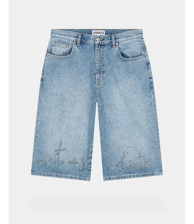 Stieglitz Stieglitz Fabio Denim Shorts Denim Blue