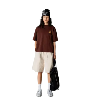 Woodbird Female Woodbird Female Balo Lucky Tee Dark Brown