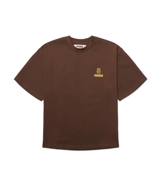 Woodbird Female Woodbird Female Balo Lucky Tee Dark Brown