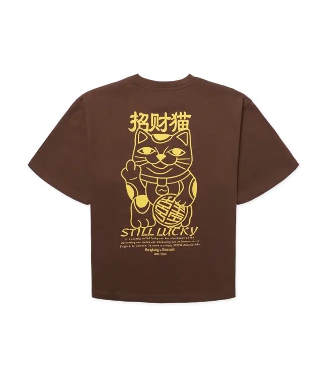 Woodbird Female Woodbird Female Balo Lucky Tee Dark Brown