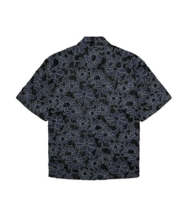 woodbird Woodbird Wang Denim Lace Shirt Blue Black