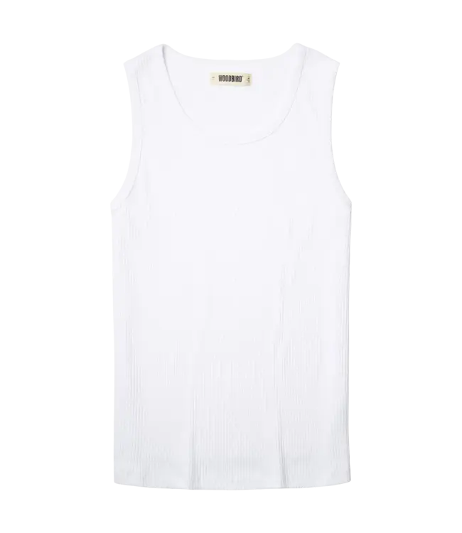 woodbird Woodbird Lee Tank Top White