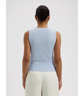 Nous Sommes Labels Nous Sommes Label Gwen Knit Top Light Blue